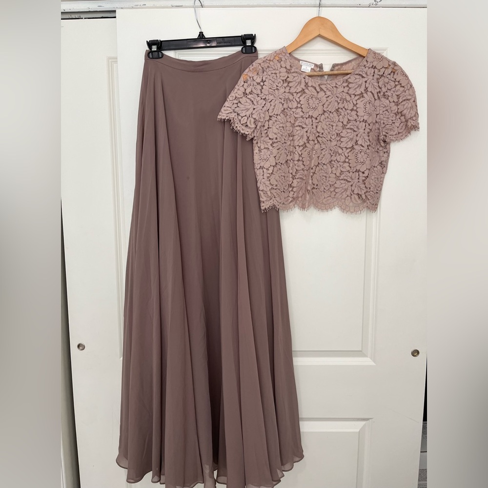 Jenny Yoo maxi skirt